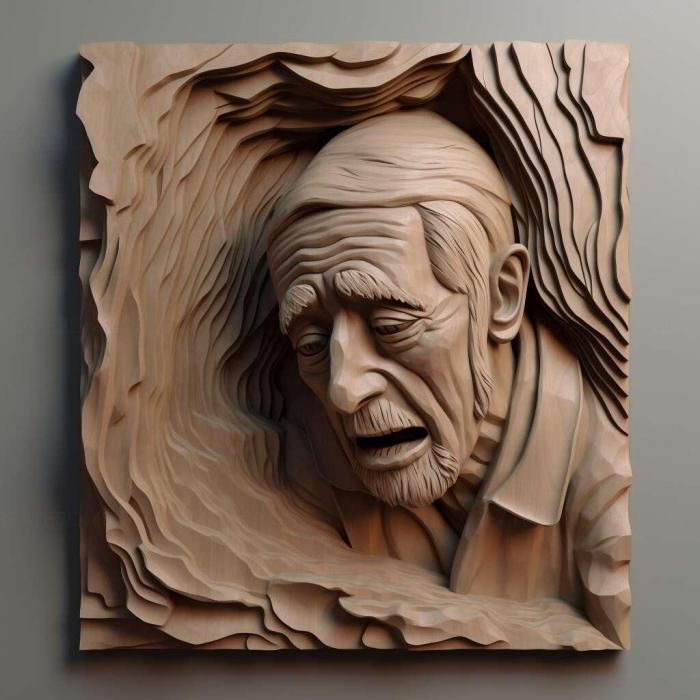 نموذج ثلاثي الأبعاد لآلة CNC 3D Art 